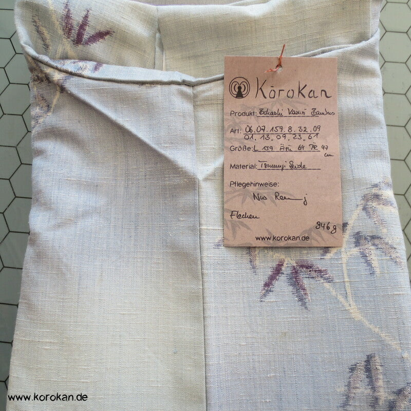 Bambus Kasuri Tsumugi Kimono