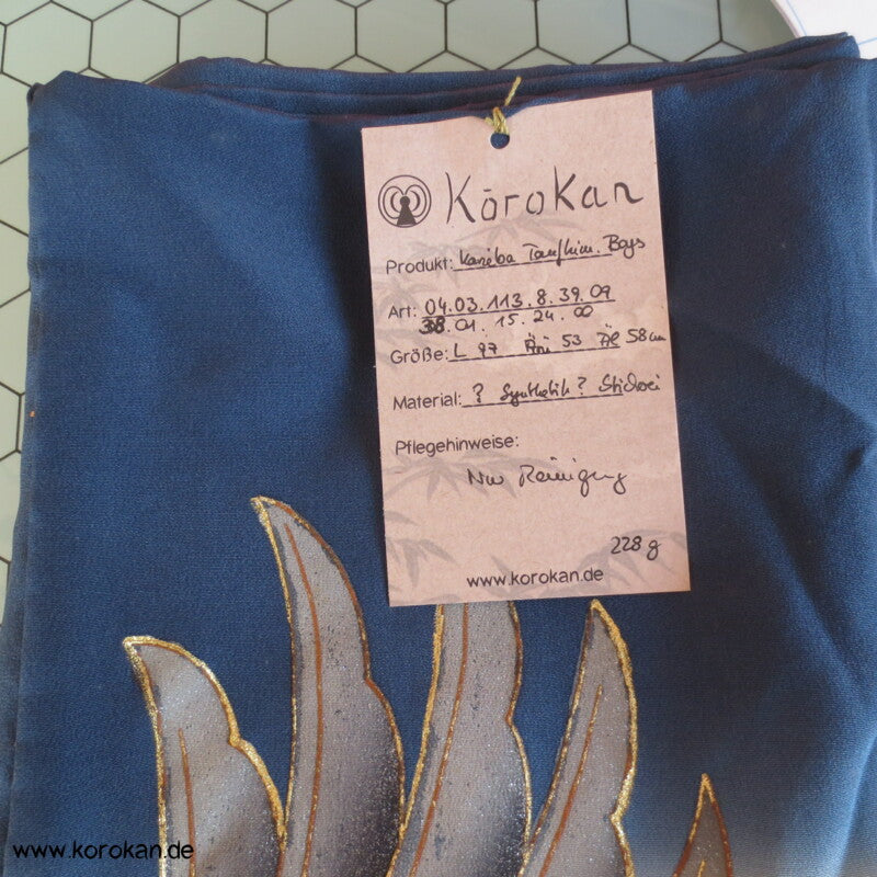 Samurai Hut Adler kleine Jungen Tauf Furisode Karieba