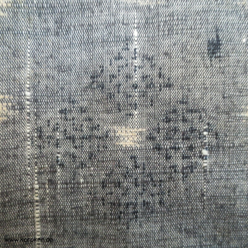 Hitoe geometrisches Muster Tsumugi Kimono