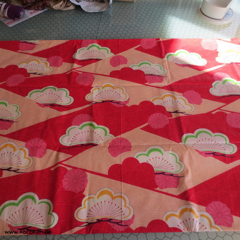 Kiefer bunt Futon Baumwoll Chintz