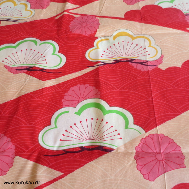 Kiefer bunt Futon Baumwoll Chintz