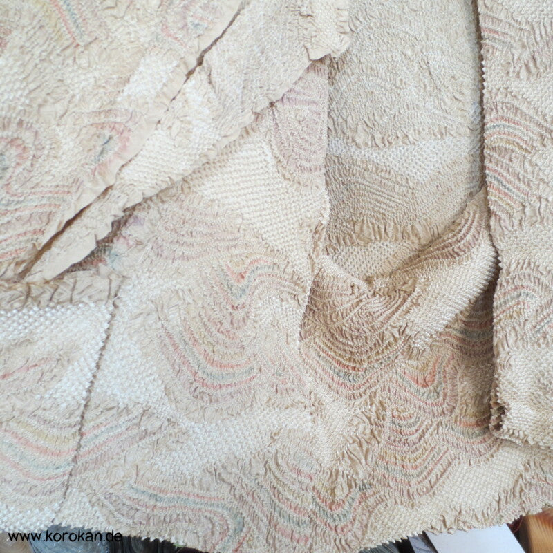 Shibori Haori Karieba - noch nicht dampfgebügelt