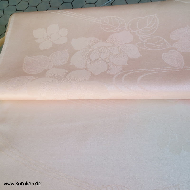 Kamelie Juban Kimono Seidendamast