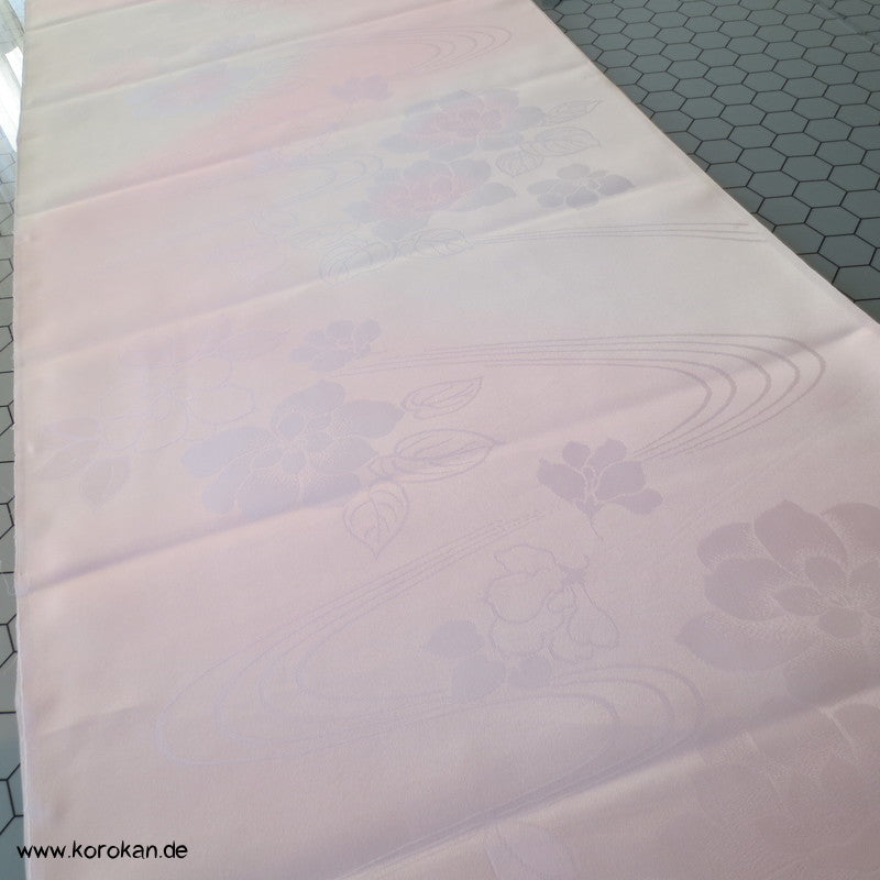 Kamelie Juban Kimono Seidendamast
