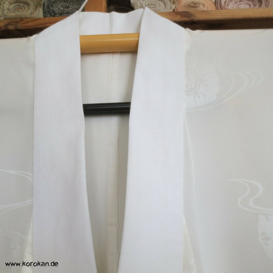 Spiegel im Fluss Rinzu Damast Seide Juban Unterkimono