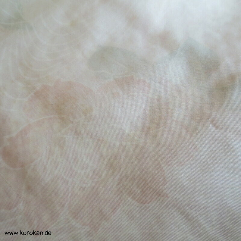 rosenroter Full Shibori Seiden Haori