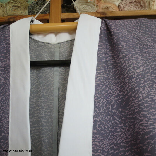 Kiefernnadeln Seide mauve Juban Unterkimono
