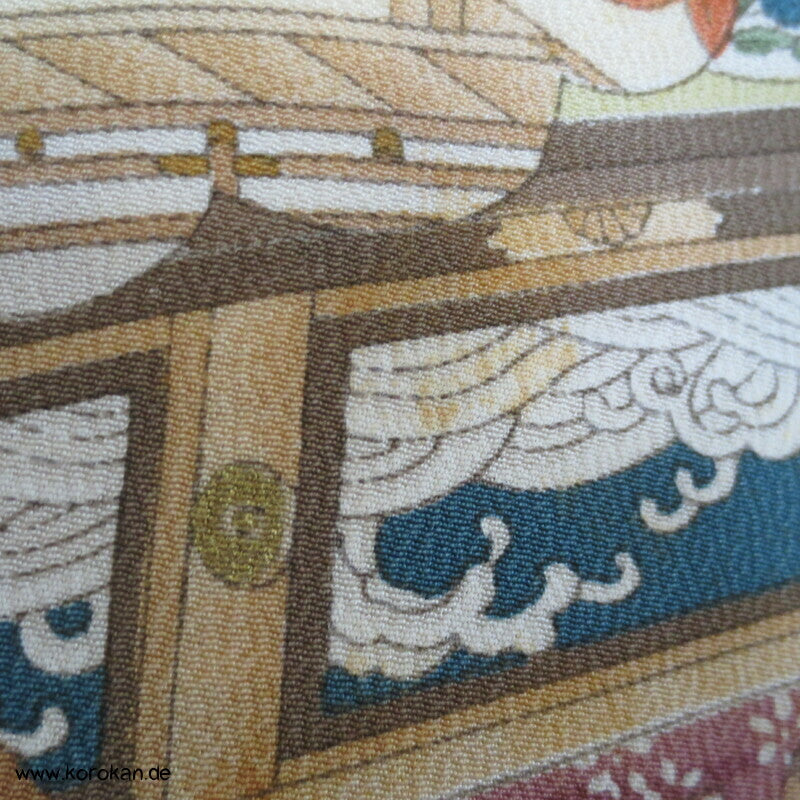japanische Haus- und Gartenanlage Komon Kimono