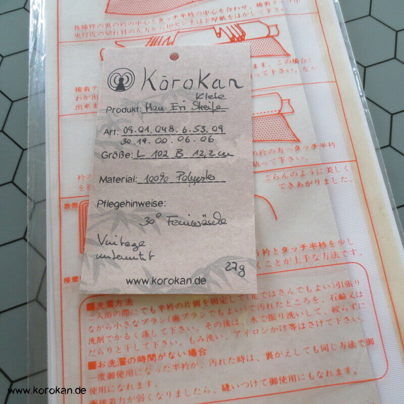 Han Eri weißer Kragenstreifen