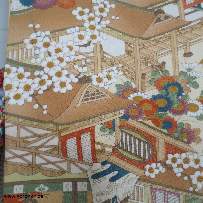 japanische Haus- und Gartenanlage Komon Kimono