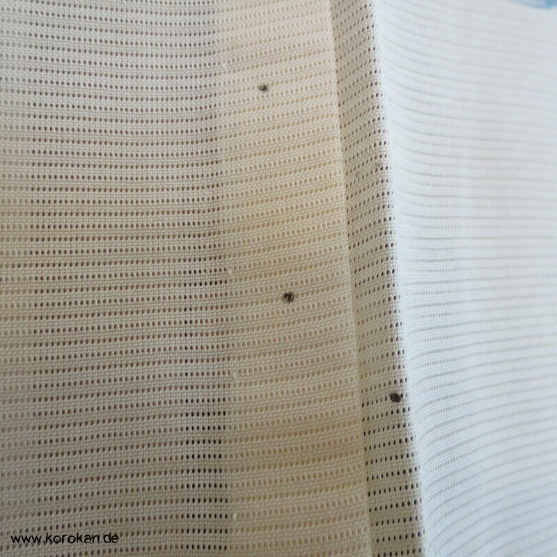 blaues Bambusmuster Hitoe Kimono, Rho Seide