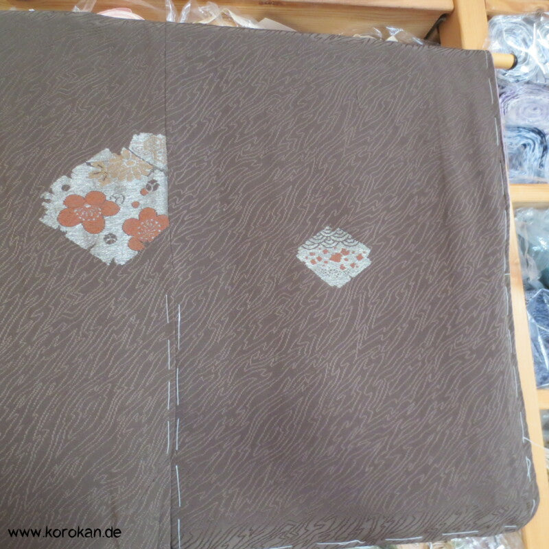 Shikishi Blumen Omeshi Komon Kimono