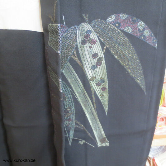 Urushi Bambus Haori Kimono Jacke, mit Himo