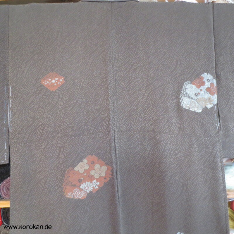 Shikishi Blumen Omeshi Komon Kimono