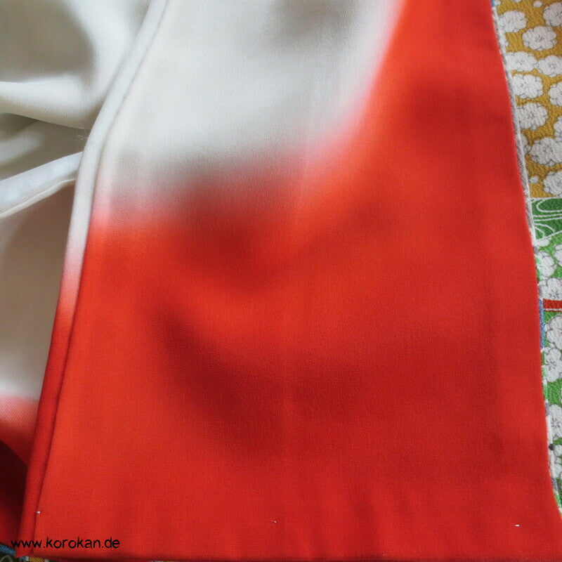 Kicho Vorhang Patchwork Komon Kimono