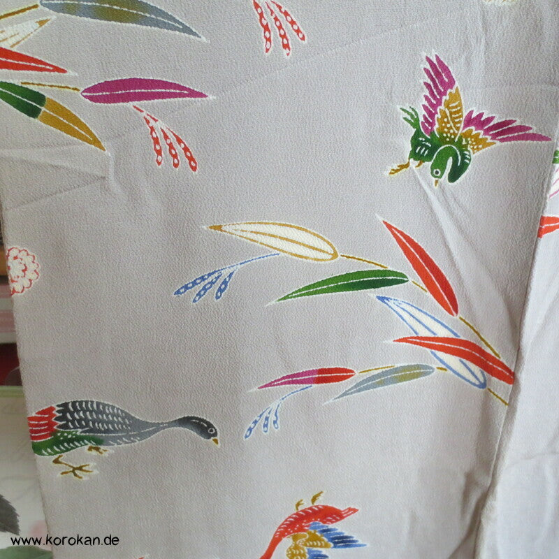 Enten im Bambus Komon Kimono