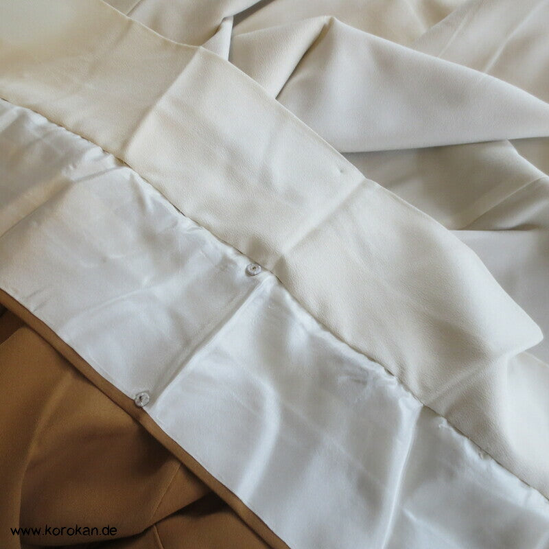wilde Wellenkämme Iro Tomesode Kimono Seidencrepe