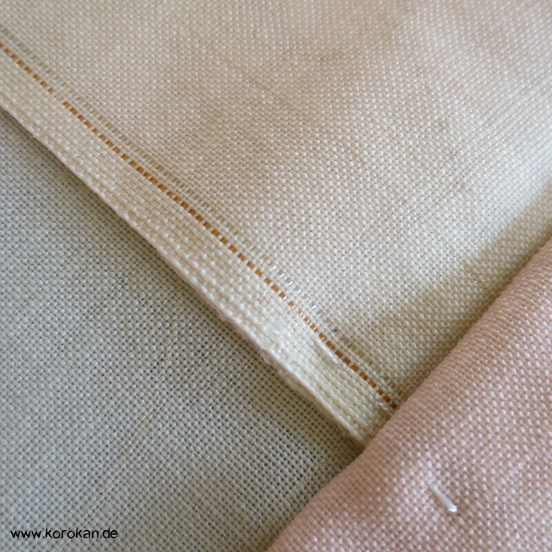 pastellige Hydrangea Wollmuslin Juban Unterkimono