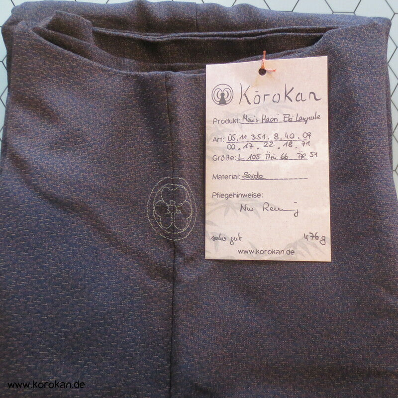 gesticktes Mon Haori Jacke, Ebikrabbenfutter