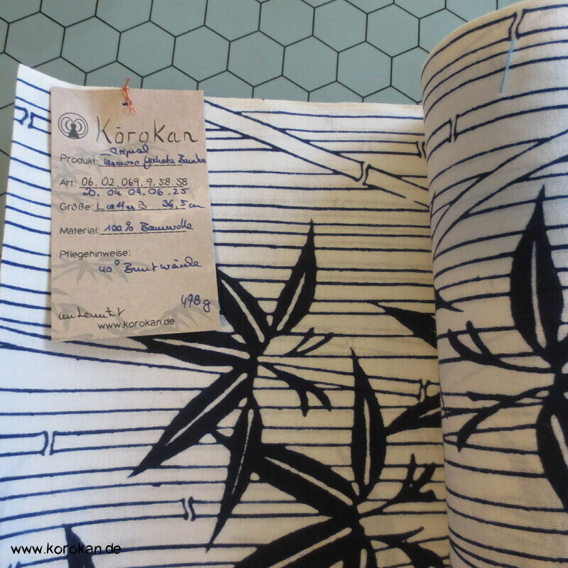 Bambus Yukata Kimono Baumwoll Stoff