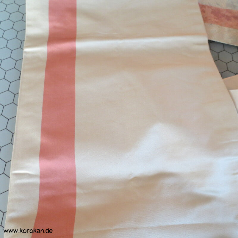 Bangasa Papierschirme Nagoya Brokat Obi - pastell - glänzend