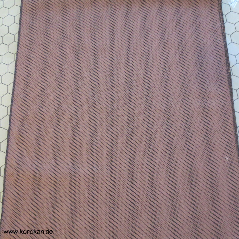 diagonale Punktstreifen Kimono Wolle