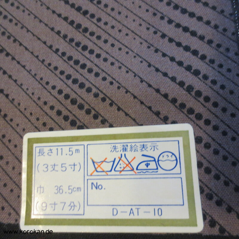 diagonale Punktstreifen Kimono Wolle