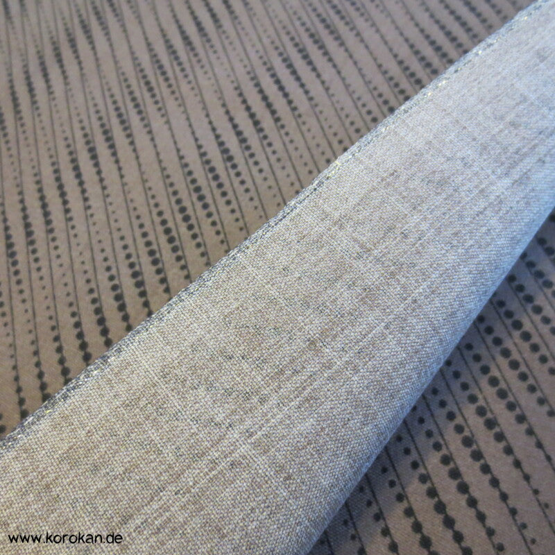 diagonale Punktstreifen Kimono Wolle