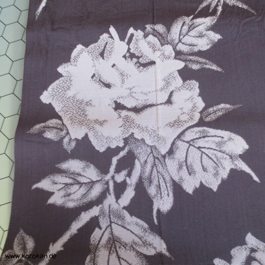 Obi Rips Stoff Rosen - 1960'er - Hanhaba Obi