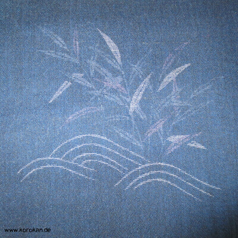 Bambus Sommer Kimono Hanf/ Poly Jacquard Stoffrolle
