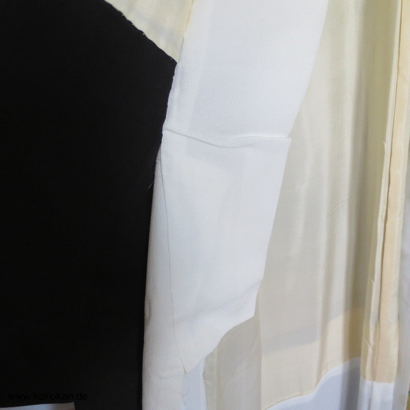 Tanzashi Bündel Tomesode Seiden Kimono