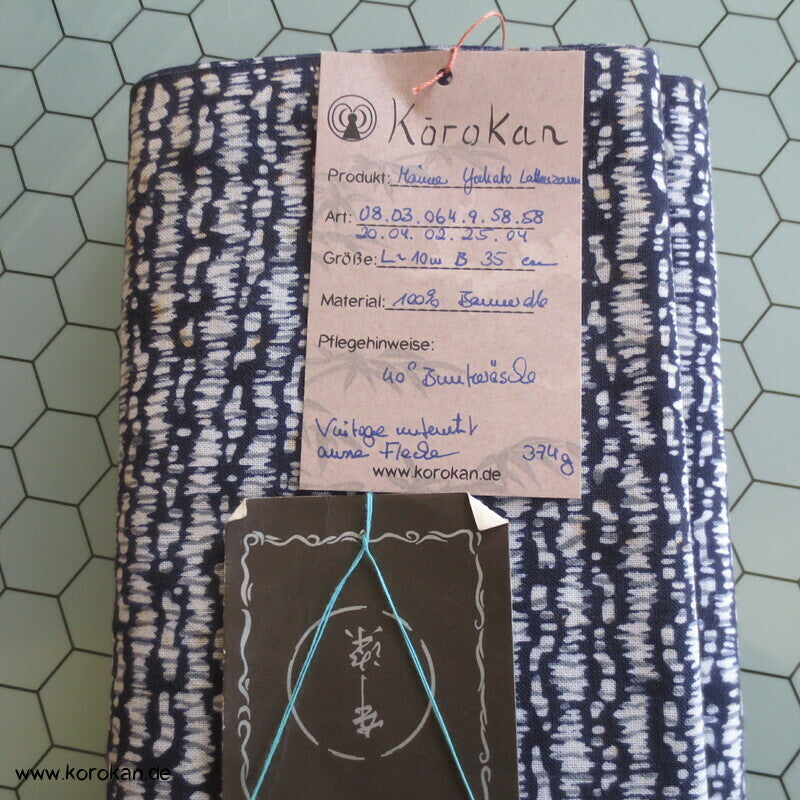 Tanmono Yukata Kimono Baumwoll Männerstoff, Tupfenstreifen, Japan