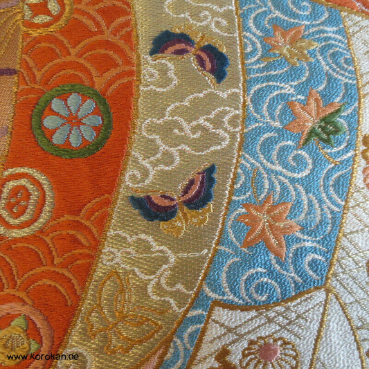 Kicho - Brokatvorhang Nagoya Obi Kimonogürtel