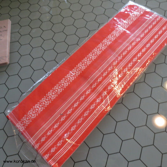 Datejime Kimono Bindeband - Hakata Seidenrips orange