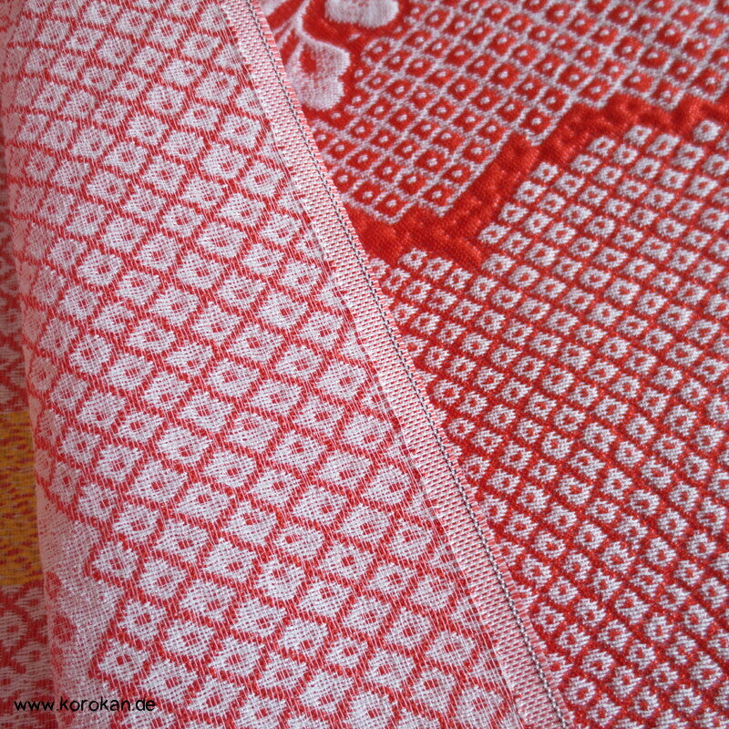 Mon zwischen Wolken Hitta Jacquard für Obi / Futon Abdeckung