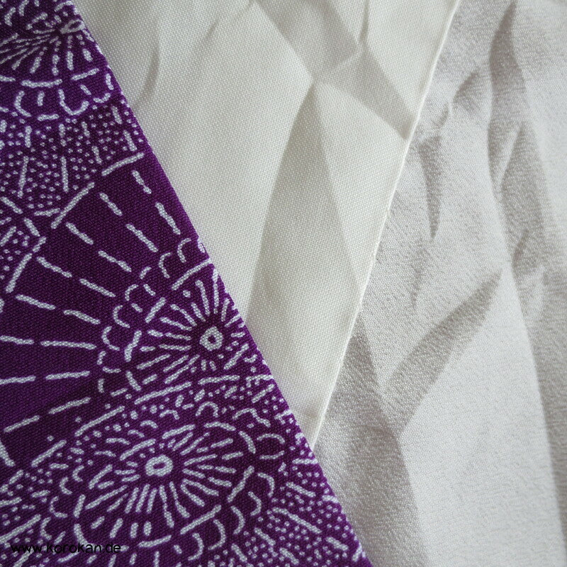 Bangasa - Papierschirme Crepe Komon Kimono