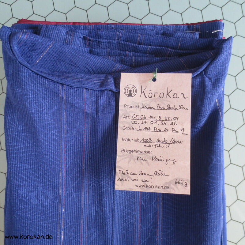 Sha Seide mit leichtem Lurex Faden Komon Kimono