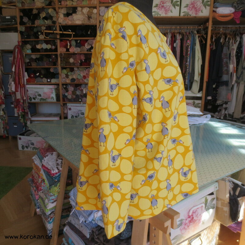 Baumwolljersey Dodo Langarm Shirt A Linie, Gr. L