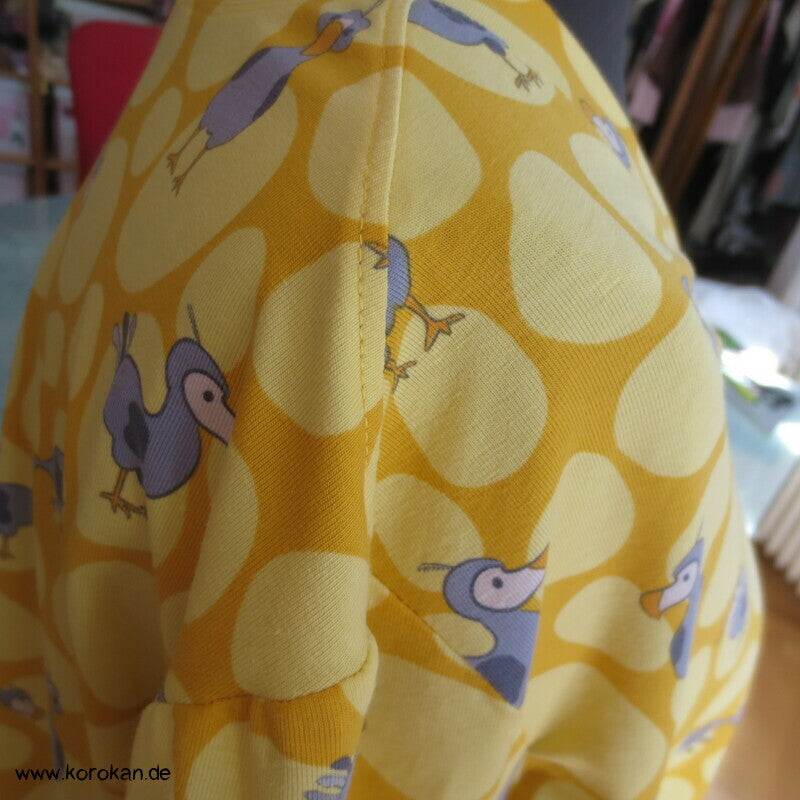 Baumwolljersey Dodo Langarm Shirt A Linie, Gr. L