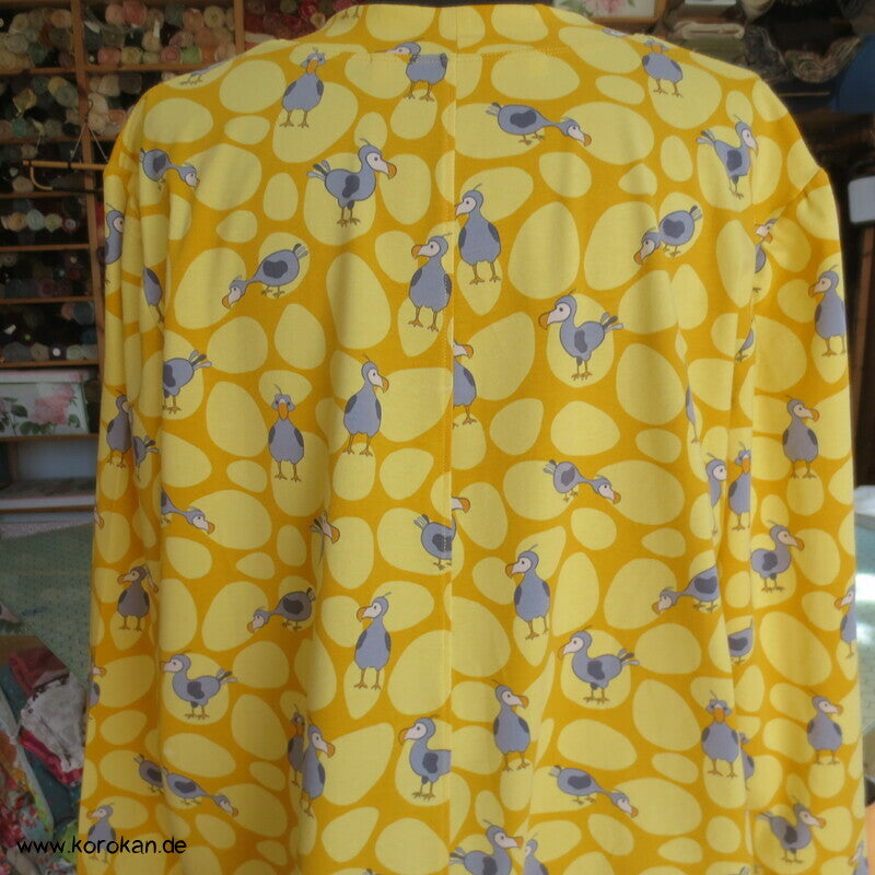 Baumwolljersey Dodo Langarm Shirt A Linie, Gr. L