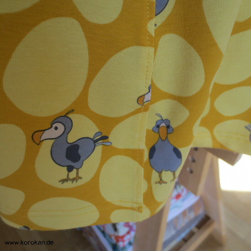 Baumwolljersey Dodo Langarm Shirt A Linie, Gr. L