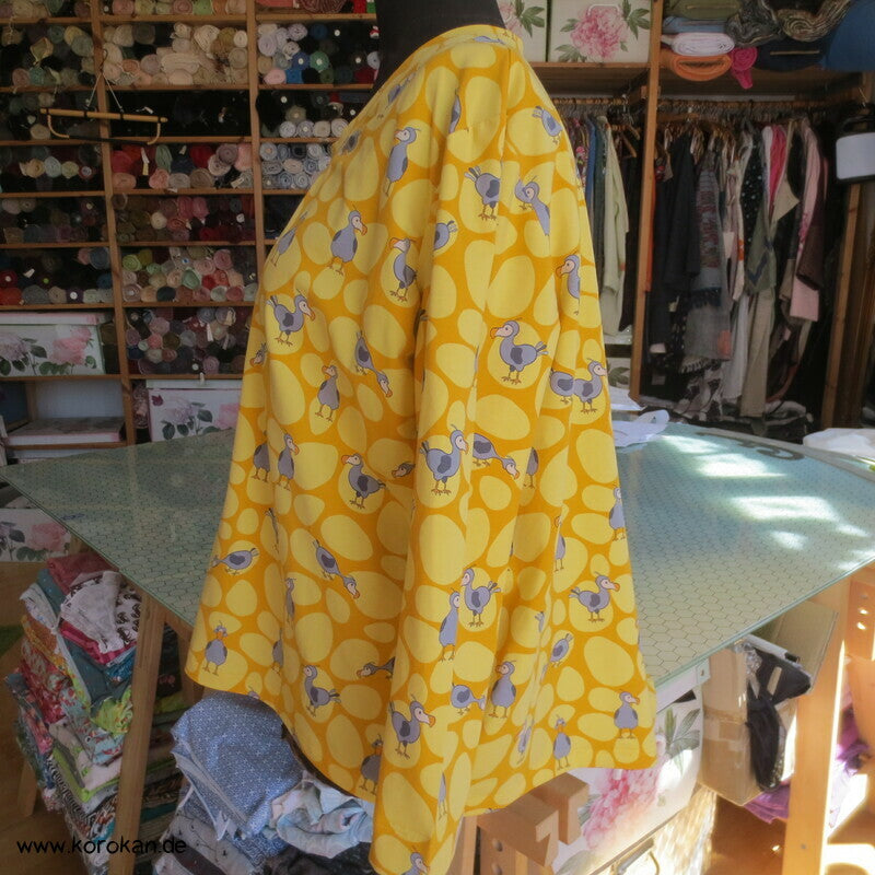 Baumwolljersey Dodo Langarm Shirt A Linie, Gr. L