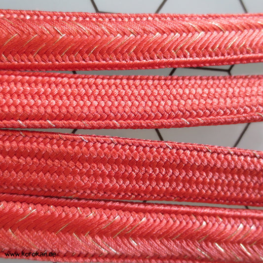 rost - golden schlicht Obijime, geflochten
