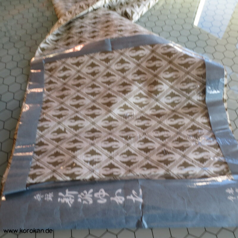 Kranichdiamant Yukata Kimono Baumwoll Crepe