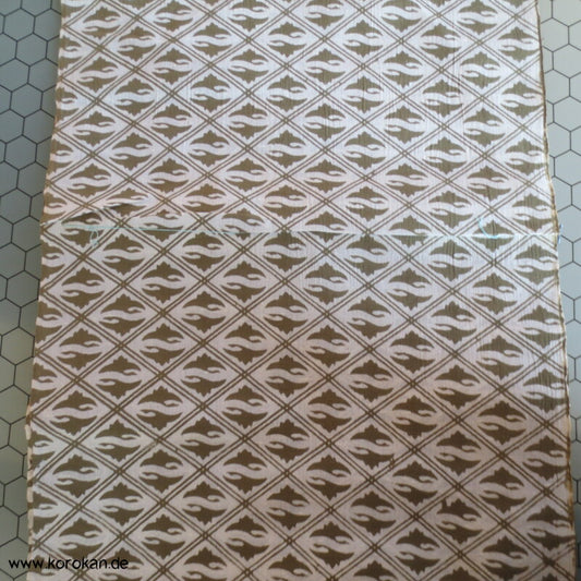 Kranichdiamant Yukata Kimono Baumwoll Crepe