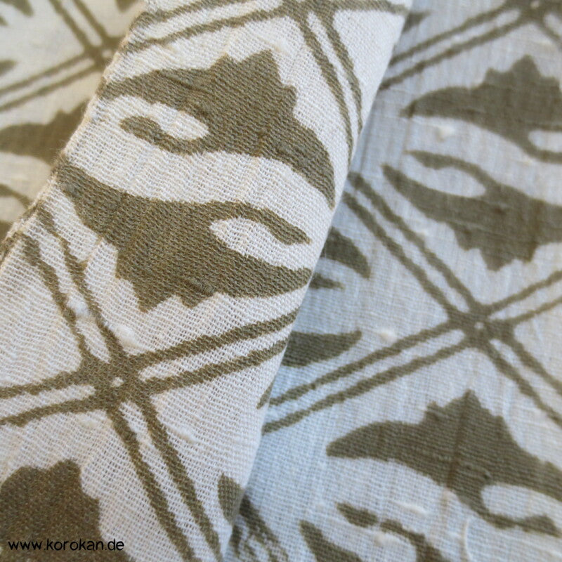 Kranichdiamant Yukata Kimono Baumwoll Crepe