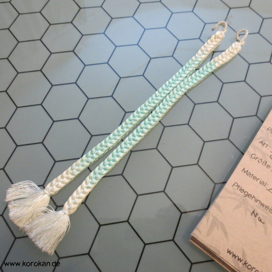 Haori Himo - Verlauf mint - weiß