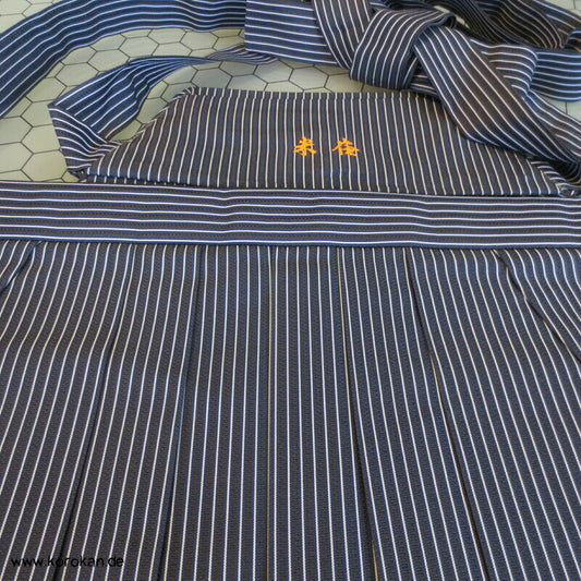 gestreifte Sommer Synthetik Hakama - Andon - Rock - Typ