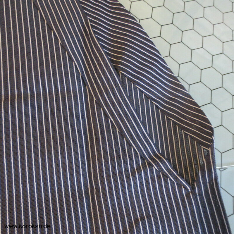 gestreifte Sommer Synthetik Hakama - Andon - Rock - Typ
