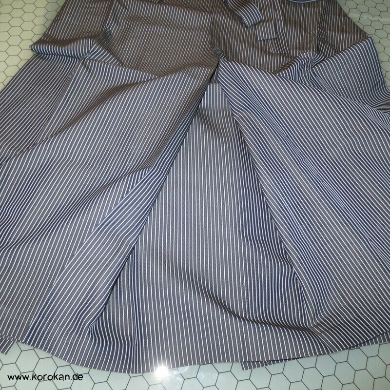 gestreifte Sommer Synthetik Hakama - Andon - Rock - Typ